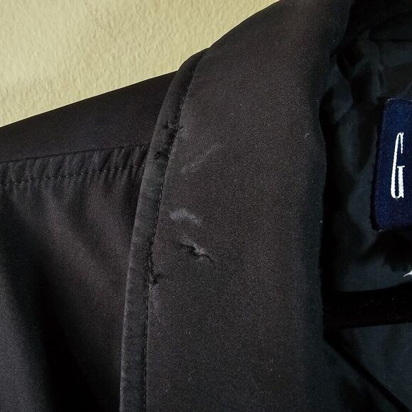 Vintage GAP Full Zip Jacket Mens XXL Y2K Softshell Lightweight Bomber Grunge - Picture 5 of 9